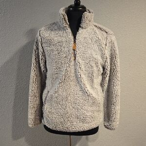 Simply Southern Cream Sherpa Jacket